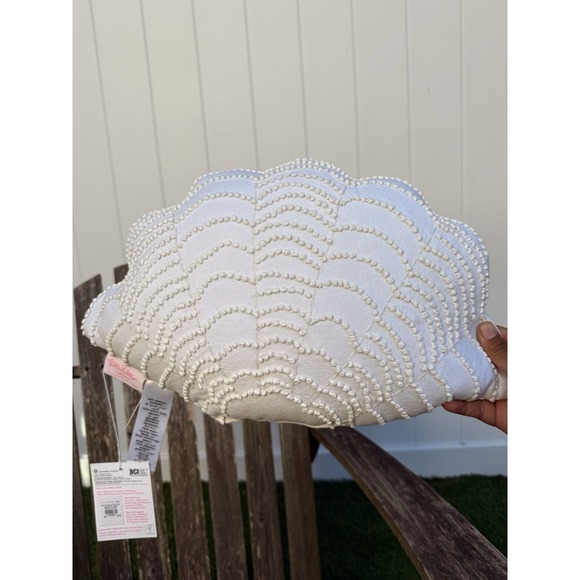 Other - Lilly Pulitzer POTTERYBARN Shell Throw Porch Pillow Square NWT
